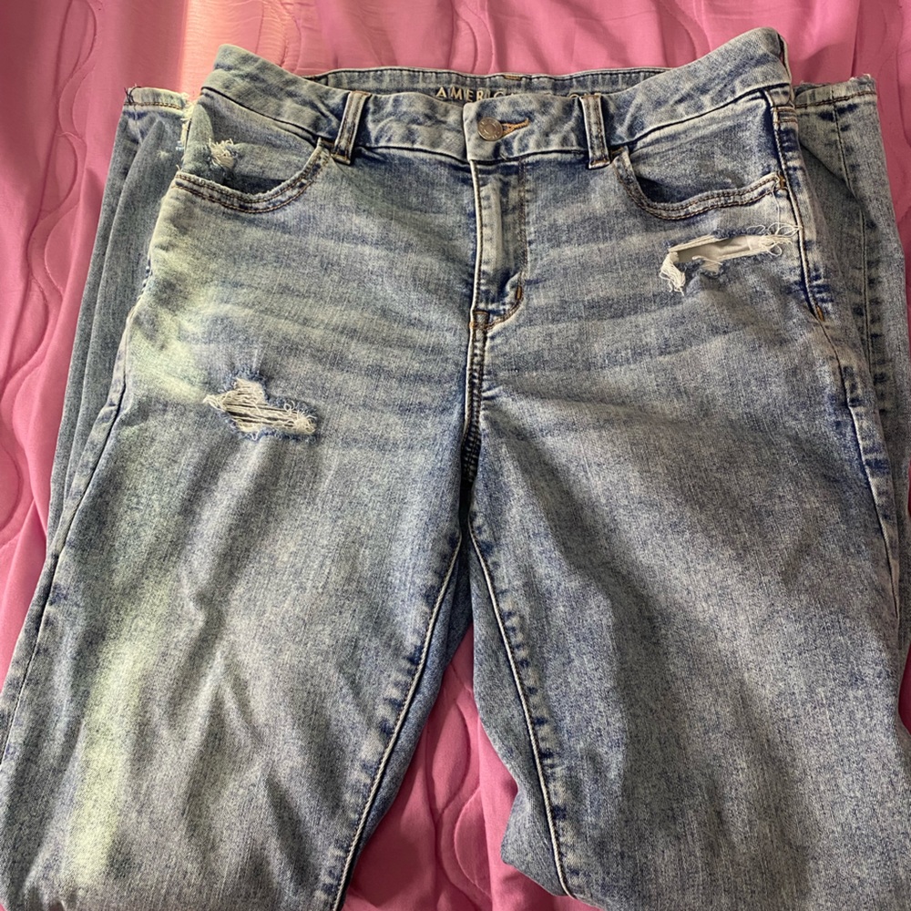 American eagle Wash skinny jeans